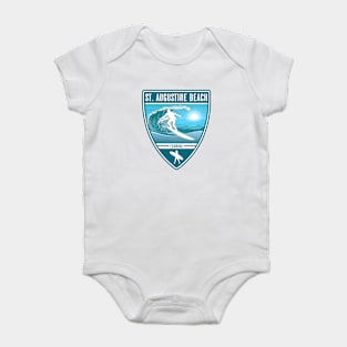 Surf St Augustine Beach Florida Baby Bodysuit